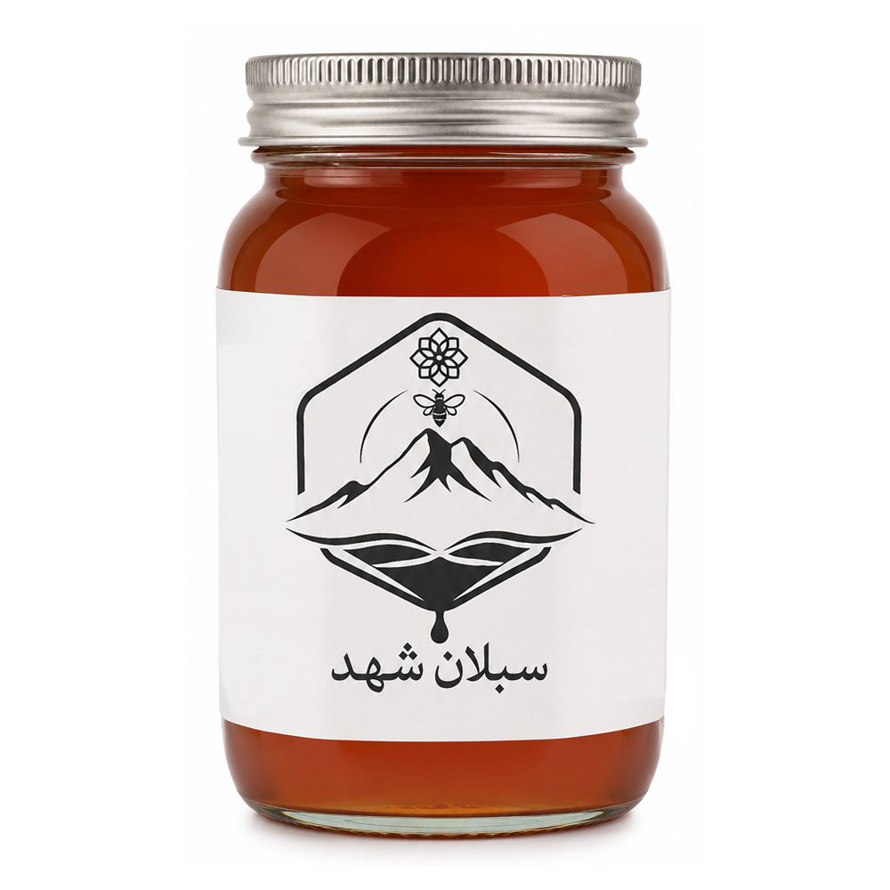 عسل طبیعی چند گیاه سبلان شهد اصیل با ضمانت ۷ روزه بازگشت وجه ۱۰۰۰ گرمی